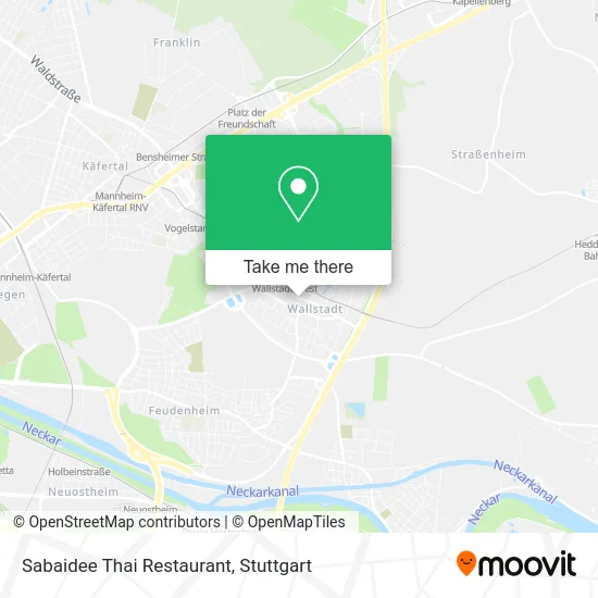 Карта Sabaidee Thai Restaurant