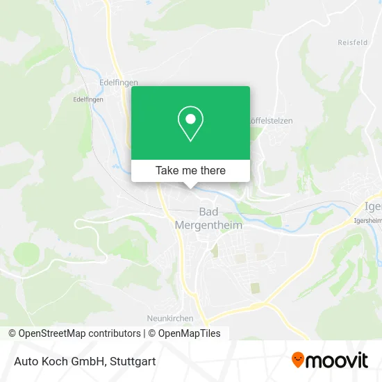 Карта Auto Koch GmbH