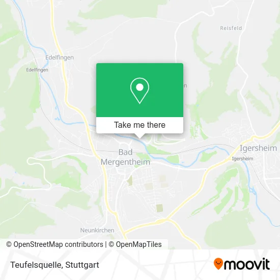 Карта Teufelsquelle