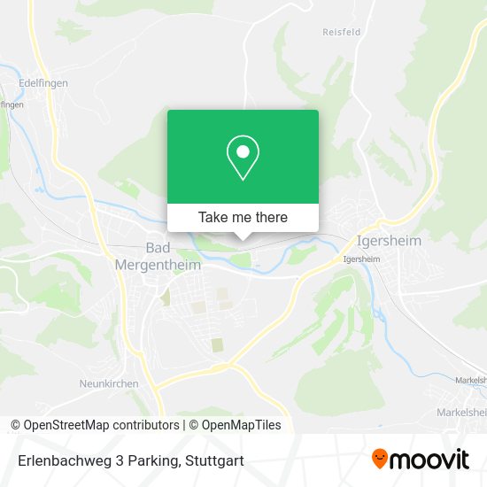 Карта Erlenbachweg 3 Parking
