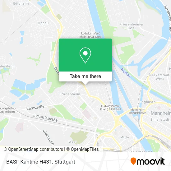 Карта BASF Kantine H431