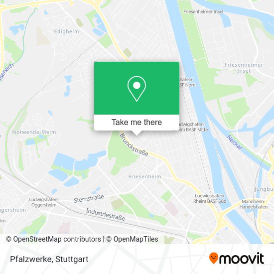 Карта Pfalzwerke
