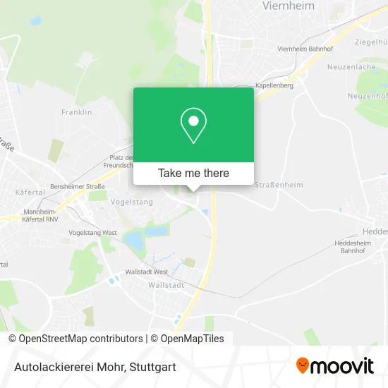 Карта Autolackiererei Mohr
