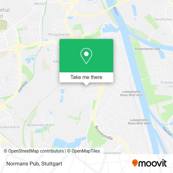 Карта Normans Pub