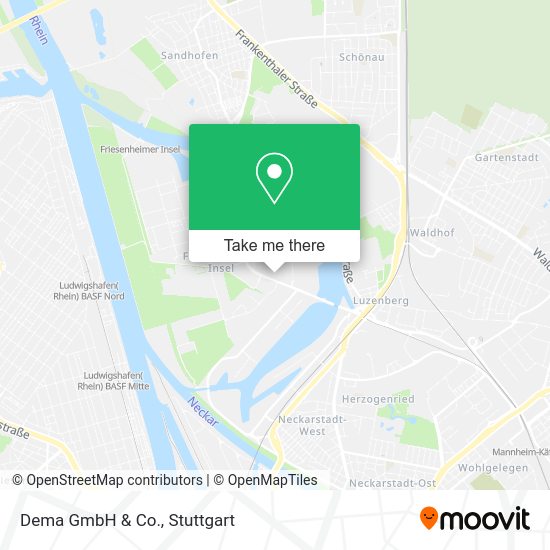 Карта Dema GmbH & Co.