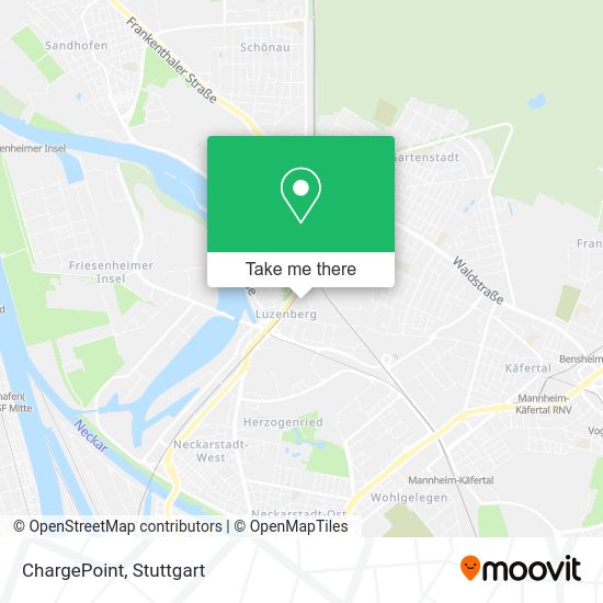 Карта ChargePoint
