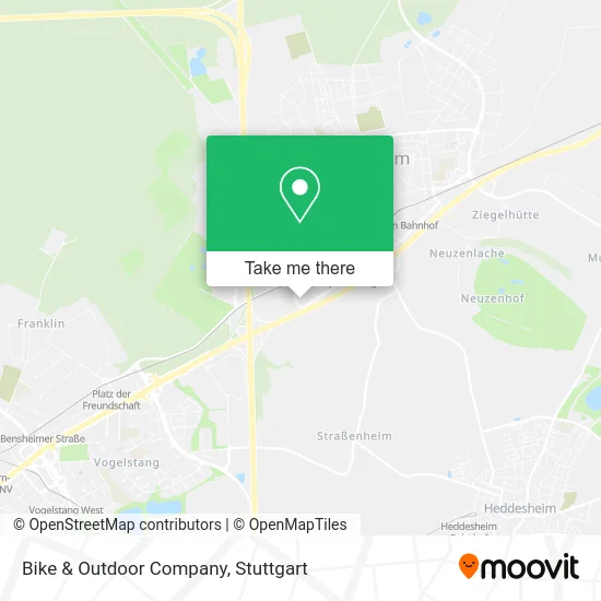 Карта Bike & Outdoor Company