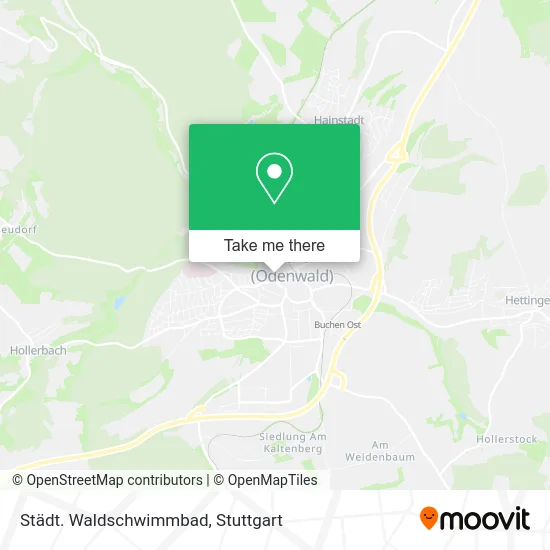 Карта Städt. Waldschwimmbad