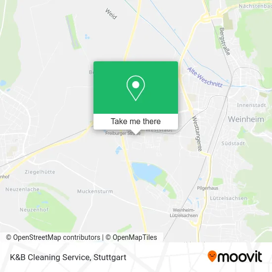 Карта K&B Cleaning Service