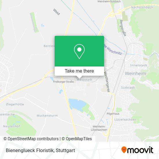 Карта Bienenglueck Floristik