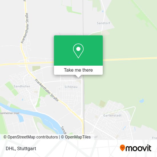 Карта DHL