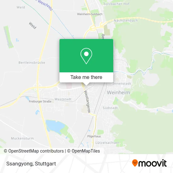 Ssangyong map