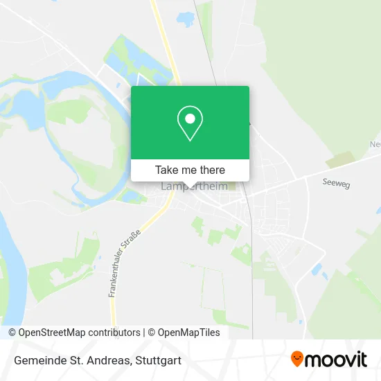 Карта Gemeinde St. Andreas
