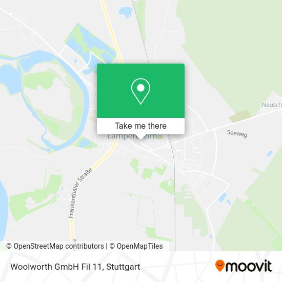 Карта Woolworth GmbH Fil 11