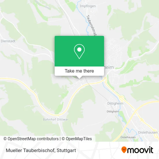 Карта Mueller Tauberbischof