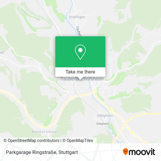 Карта Parkgarage Ringstraße
