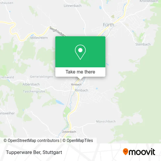 Tupperware Ber map