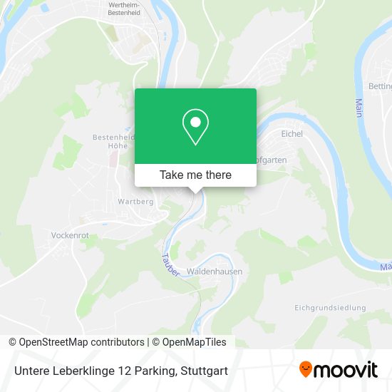 Карта Untere Leberklinge 12 Parking
