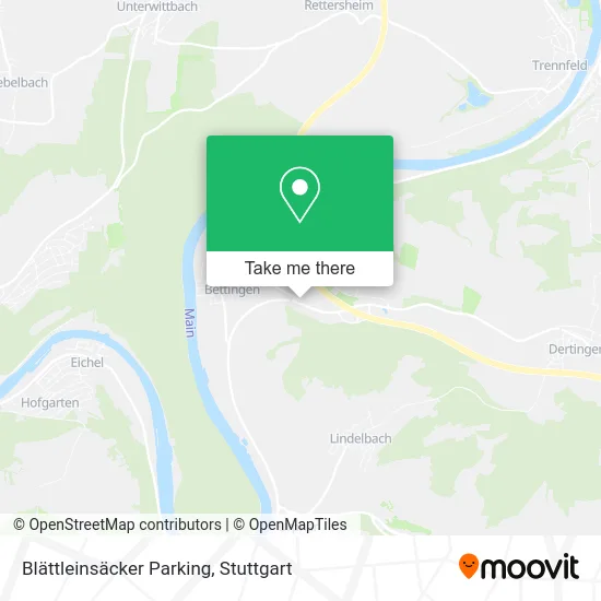 Карта Blättleinsäcker Parking