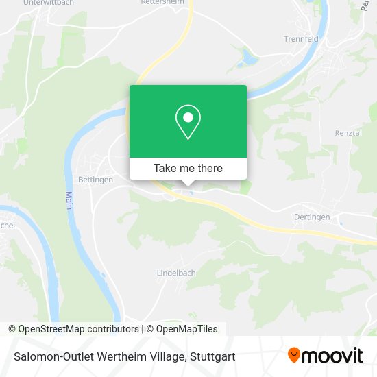 Карта Salomon-Outlet Wertheim Village