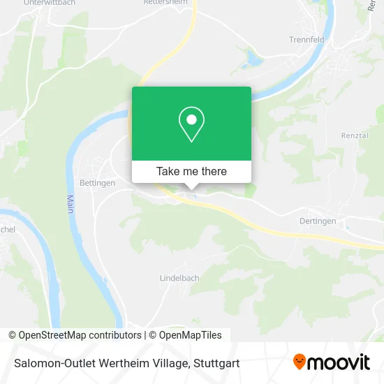 Карта Salomon-Outlet Wertheim Village