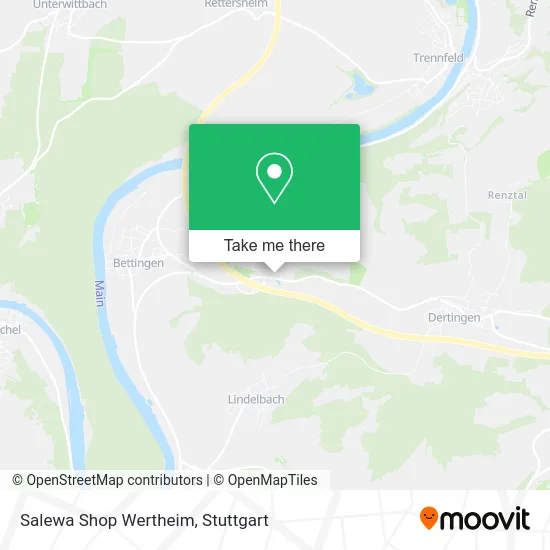 Salewa Shop Wertheim map