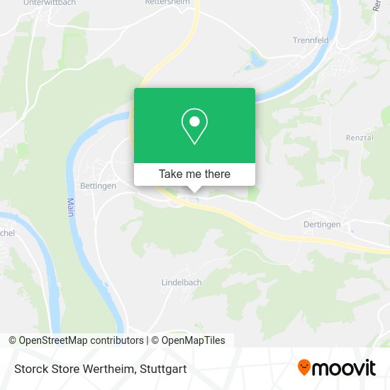 Карта Storck Store Wertheim