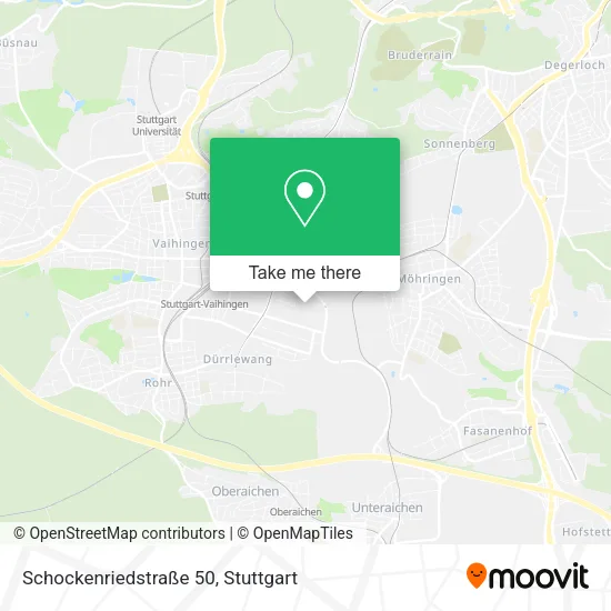 Карта Schockenriedstraße 50