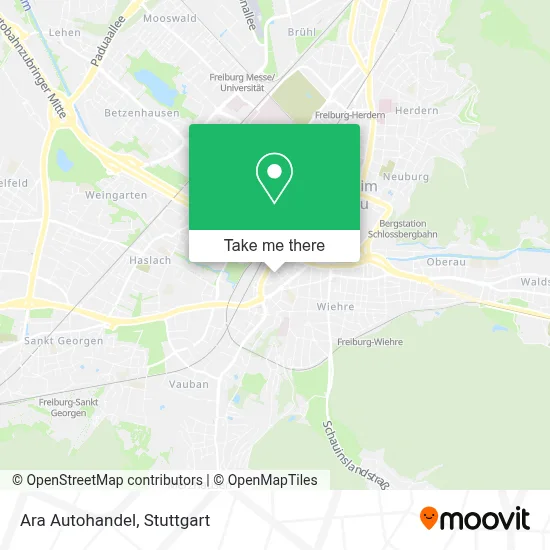 Ara Autohandel map