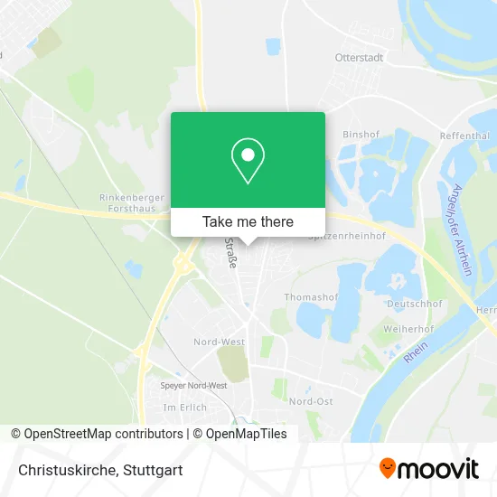 Christuskirche map