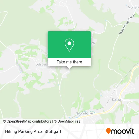 Wanderparkplatz map