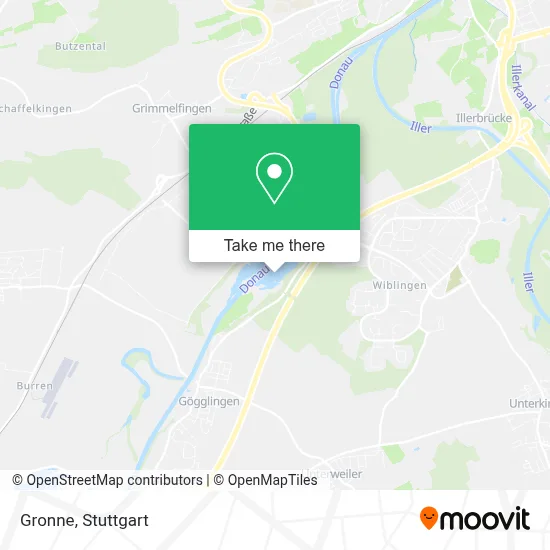 Gronne map