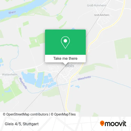 Gleis 4/5 map