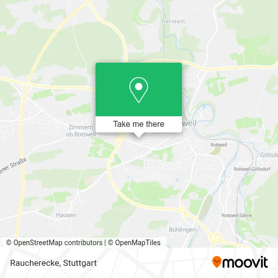 Raucherecke map
