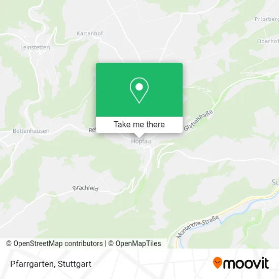 Pfarrgarten map