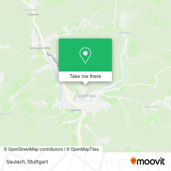 Saulach map