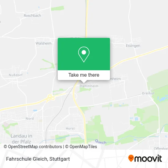 Fahrschule Gleich map