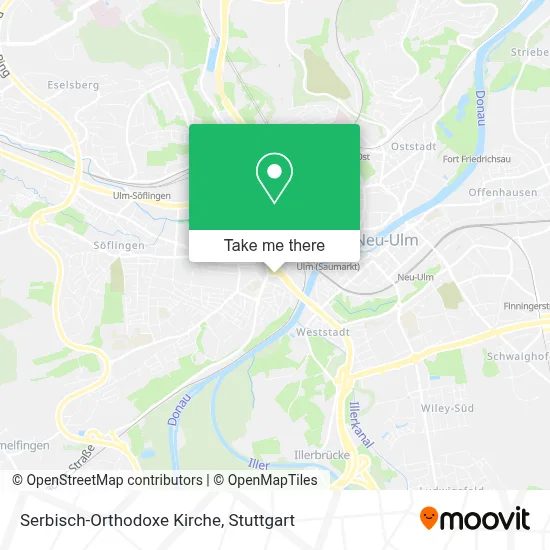 Serbisch-Orthodoxe Kirche map