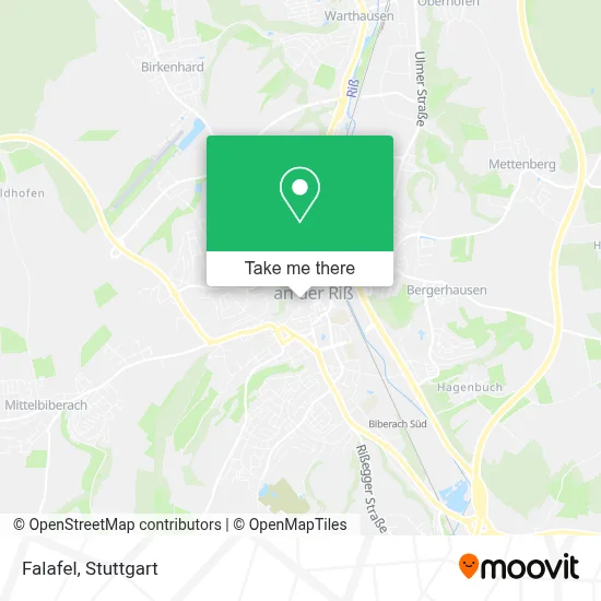 Falafel map