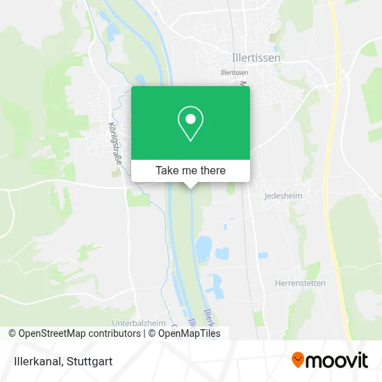 Illerkanal map