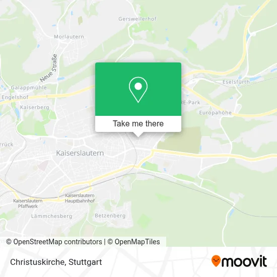 Christuskirche map