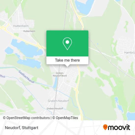 Neudorf map