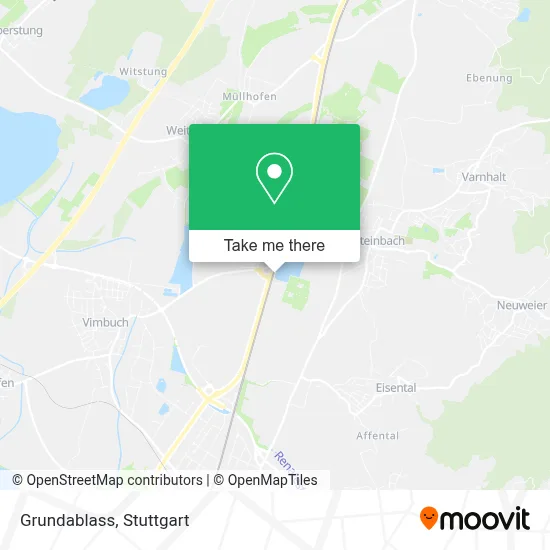 Grundablass map