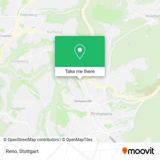 Reno map