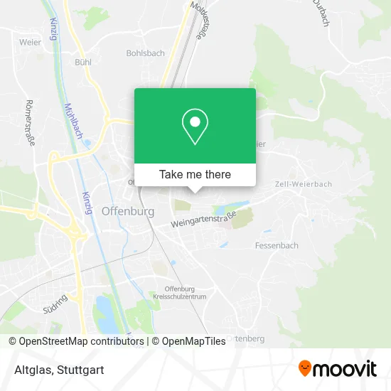 Altglas map