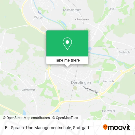 Blt Sprach- Und Managementschule map