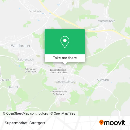 Supermarkt map