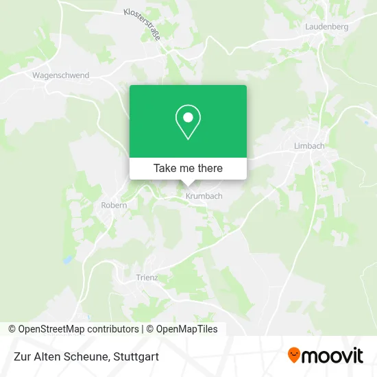 Zur Alten Scheune map
