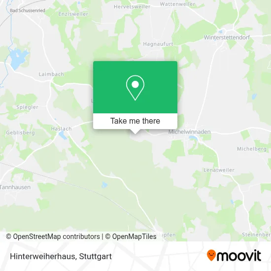 Hinterweiherhaus map