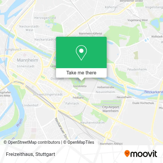 Freizeithaus map